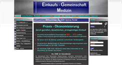 Desktop Screenshot of eg-medizin.de